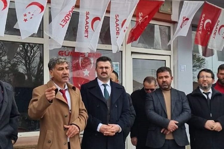 Ali Osman Yıldız Saadet Sarıoğlan'den aday adayı