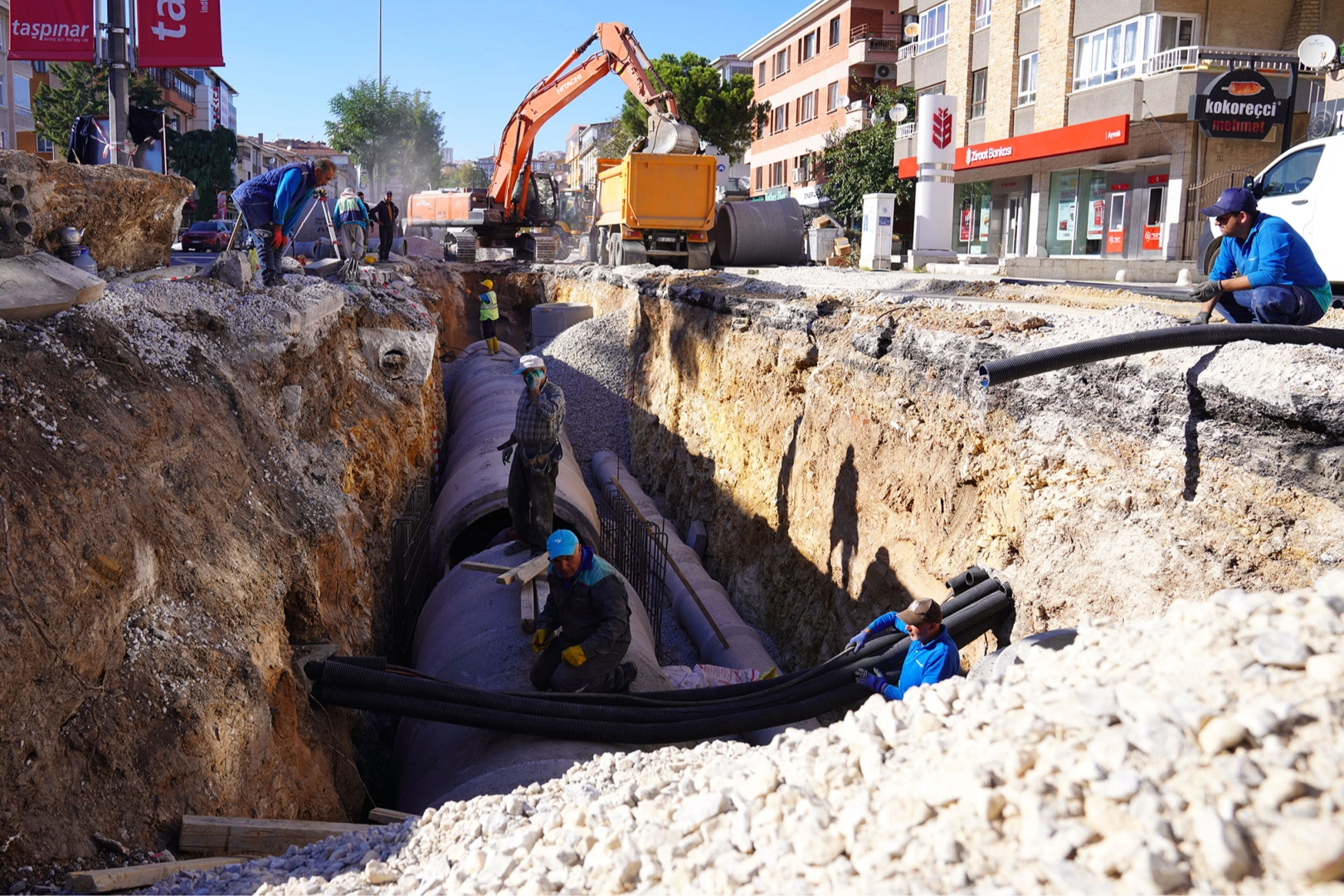 Ankara Keçiören'in 40 yıllık altyapı sorununa neşter