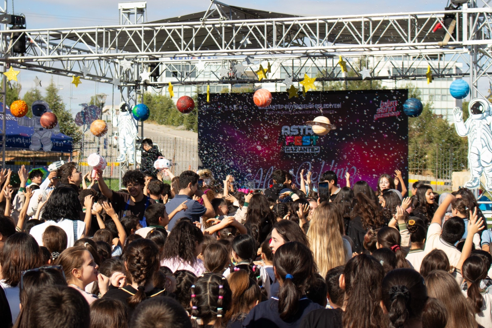 AstroFest Gaziantep Bilim Şenliği başladı