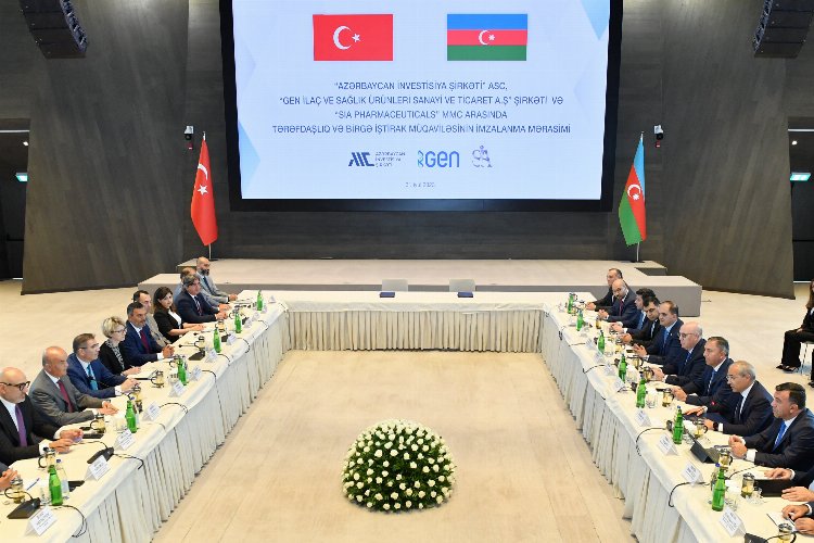 Azerbaycan'a ilk ilaç fabrikasını kuracak