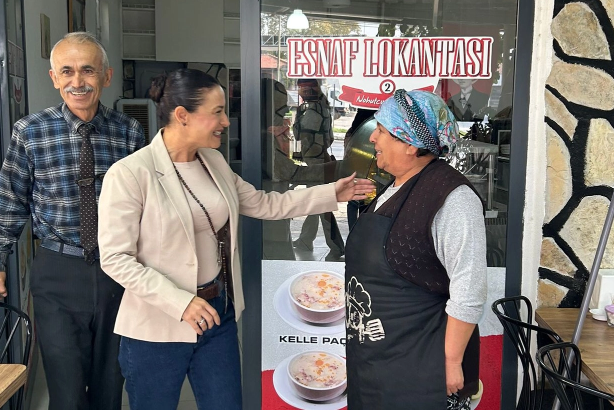 Başkan Sengel Çamlık’ta üreticiyle buluştu