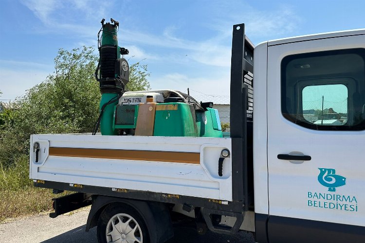 Balıkesir Bandırma'da vektörle mücadele