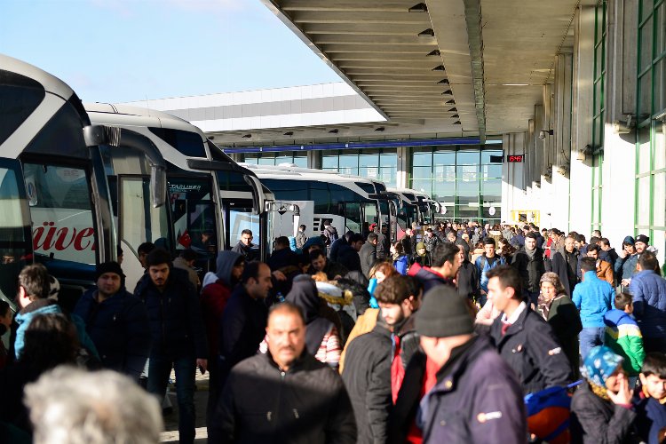 Bayramda otobüsler 706 bin yolcu taşıdı