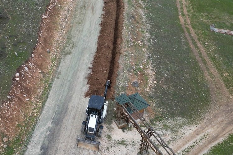 Bilecik İl Özel İdaresi'nden Gölpazarı'nda yeni su hattı çalışması