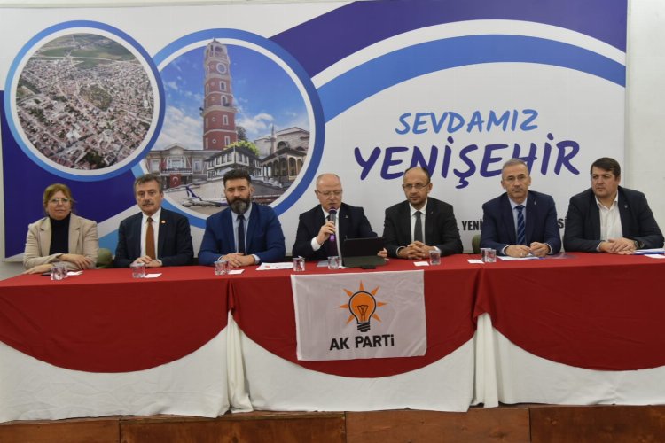 Bursa'da AK Parti Yenişehir teşkilatıyla buluştu