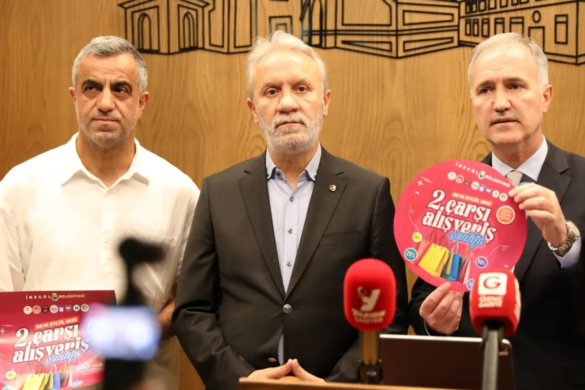 Bursa İnegöl’de 'Alışveriş Şenliği' başlıyor
