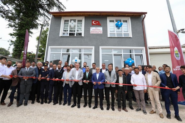 Bursa İnegöl'de Yiğitköy Mahalle Konağı hizmete girdi