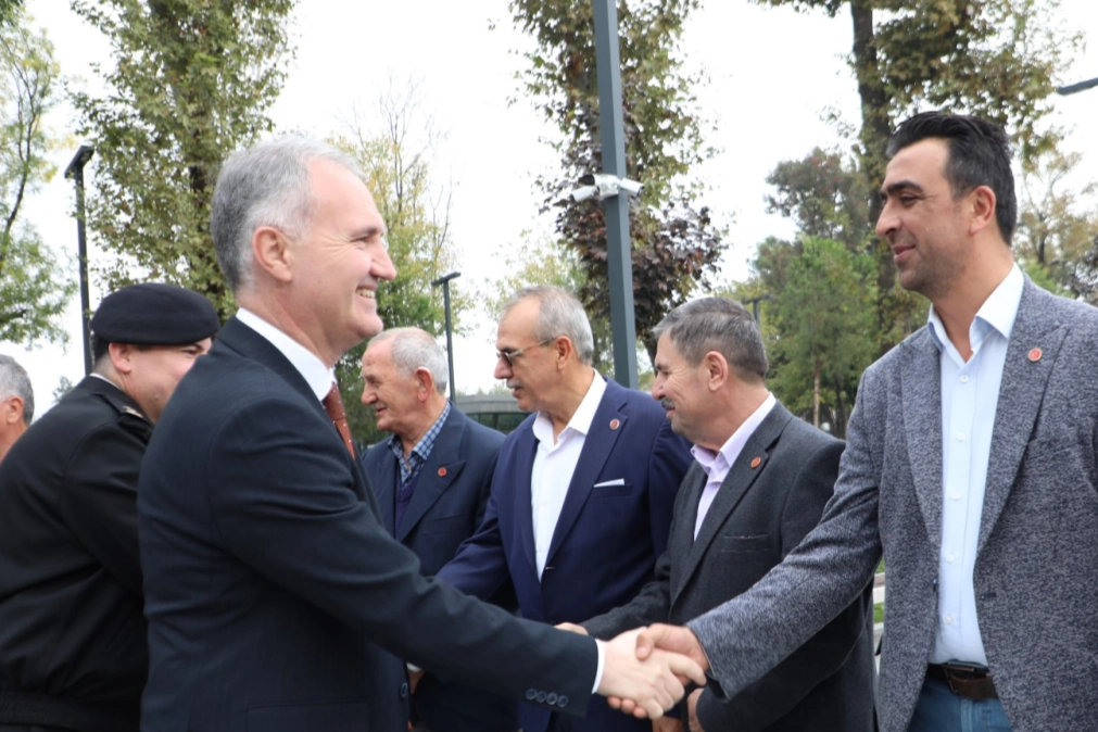 Bursa İnegöl'de muhtarlar günü törenlerle kutlandı