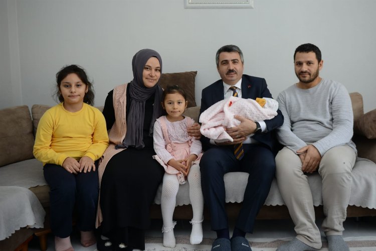 Bursa Yıldırım'a 'hoş geldin bebek'