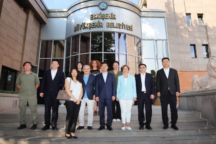 Changzhou Delegasyonundan Büyükerşen’e ziyaret