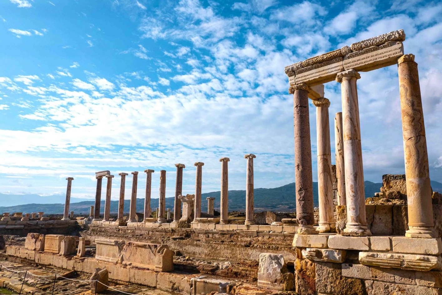 Denizli'de tarihi destek