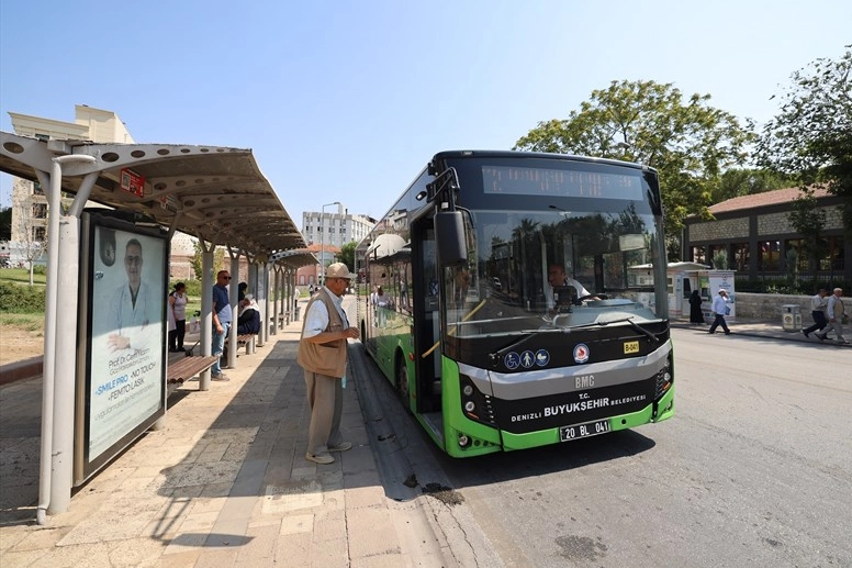 Denizli’de toplu ulaşımda yeni dönem başladı