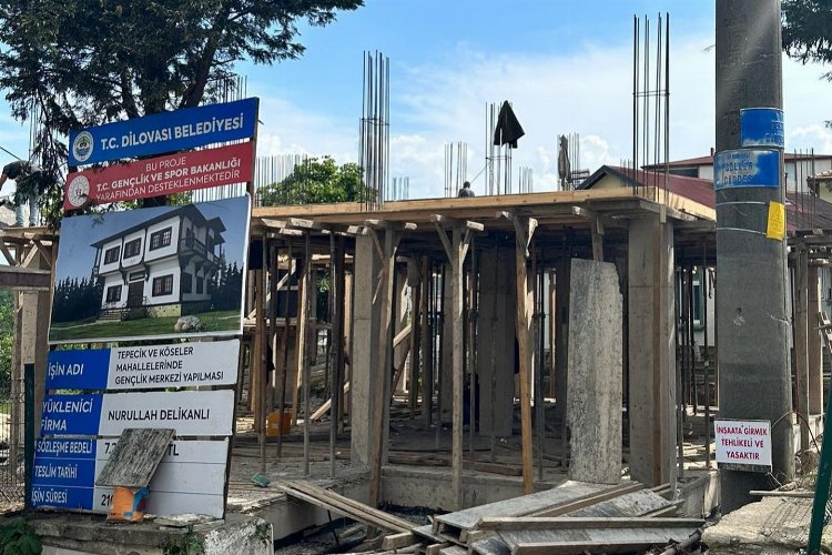 Dilovası'nda Tepecik Mahalle Konağı şekilleniyor