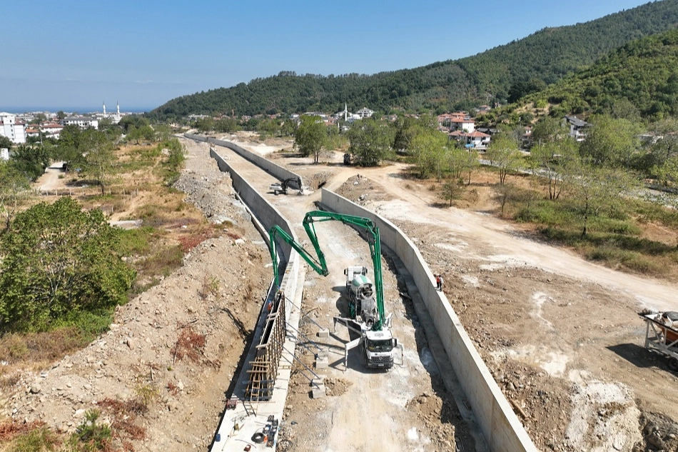 DSİ’den Yalova’ya taşkın koruması... Teşvikiye Deresi'nin ıslahı tamam