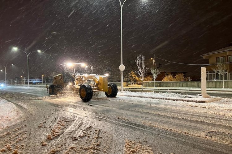 Eskişehir beyaza büründü