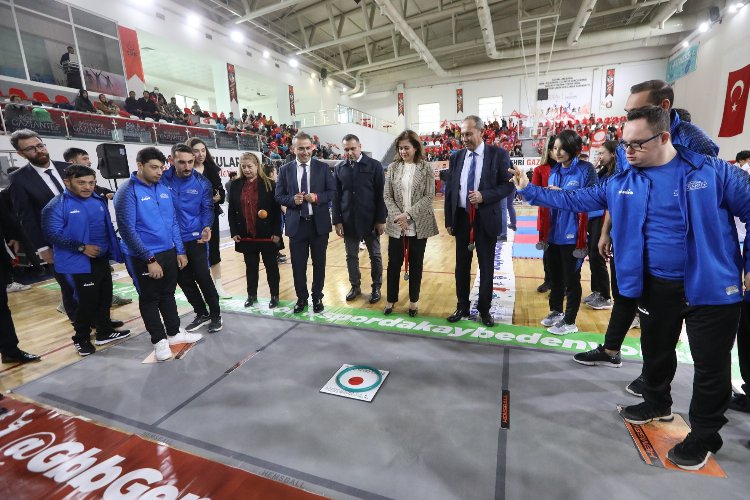 Gaziantep'te 'engelsiz' spor