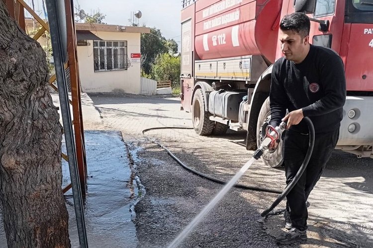 Hatay Büyükşehir'den hijyen mesaisi