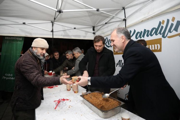 İnegöl'de ikram geleneğine devam edildi