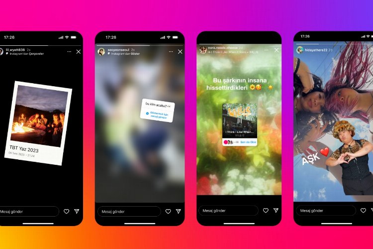 Instagram 'Hikayeler' için yeni çıkartmalar geliyor