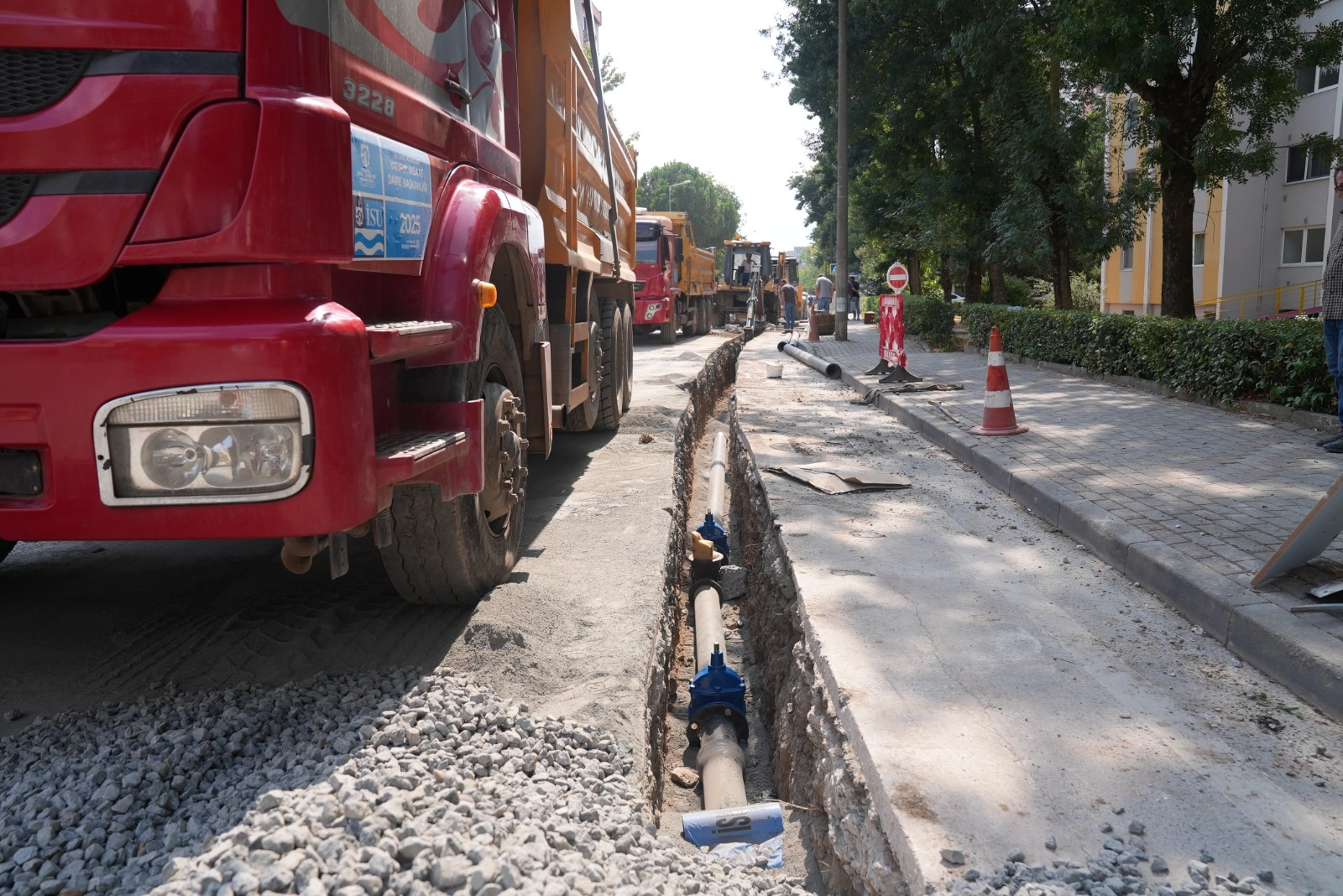 İSU’dan Yahyakaptan'da alt yapı hamlesi