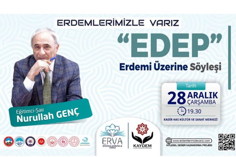 Kayseri Büyükşehir'den 'Erdem'li sohbet