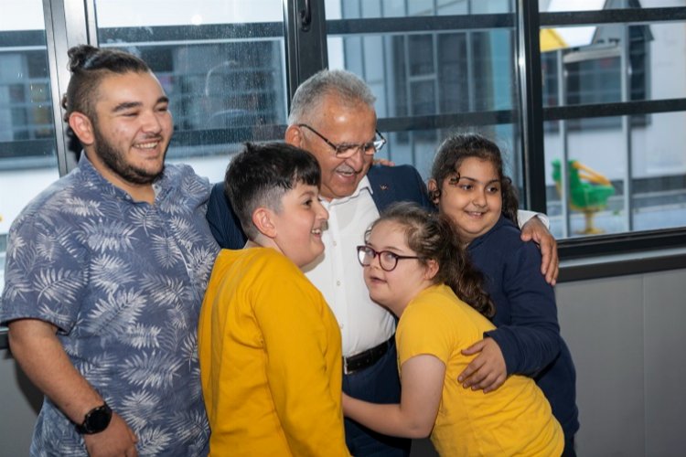 Kayseri'de çocuklara özel ziyaret