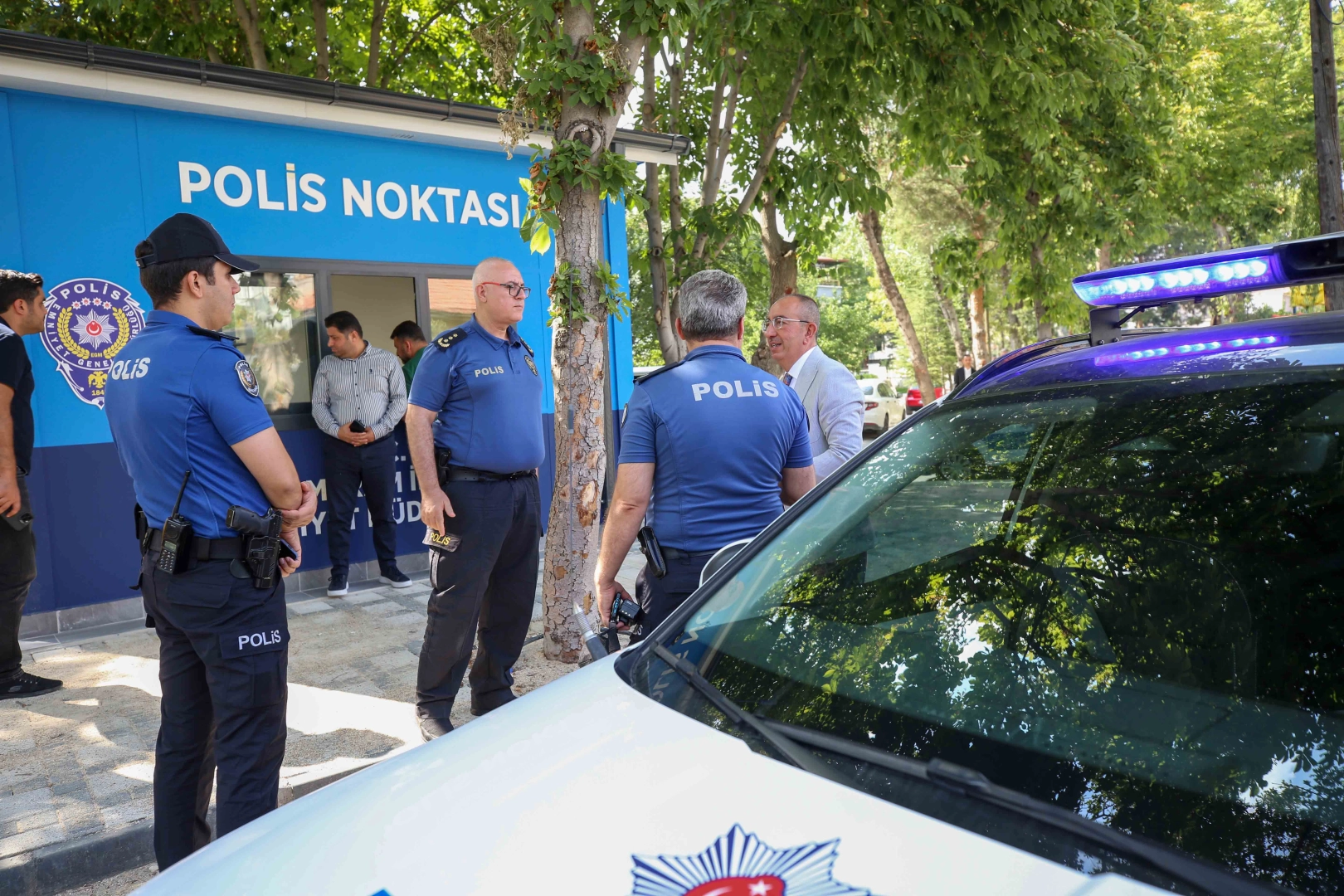 Konya Meram'da kafeler sokağına 'emniyet'li nokta