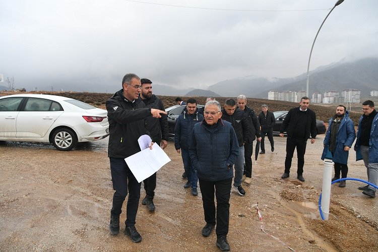 Memduh Büyükkılıç'tan konteyner kente inceleme