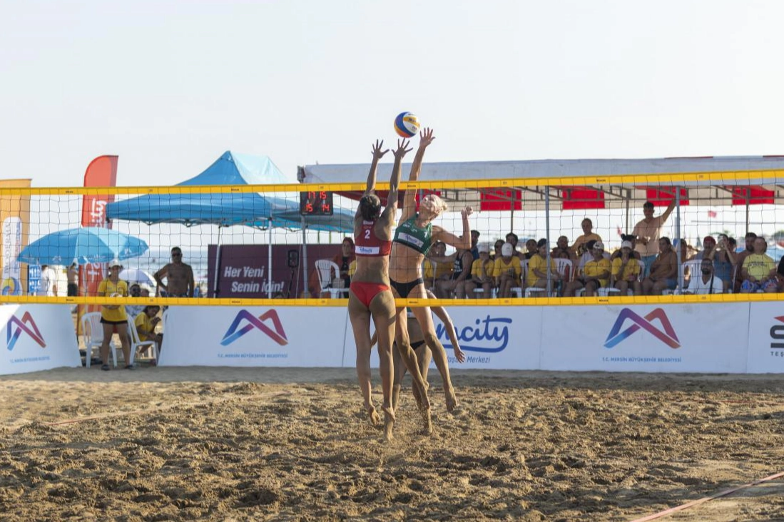 Mersin'de Uluslararası Plaj Voleybolu heyecanı başlıyor
