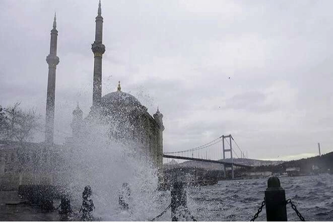 Meteoroloji saat verdi: Marmara'da fırtına bekleniyor