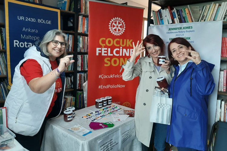 Rotary 'çocuk felcini' bitirmeye kararlı