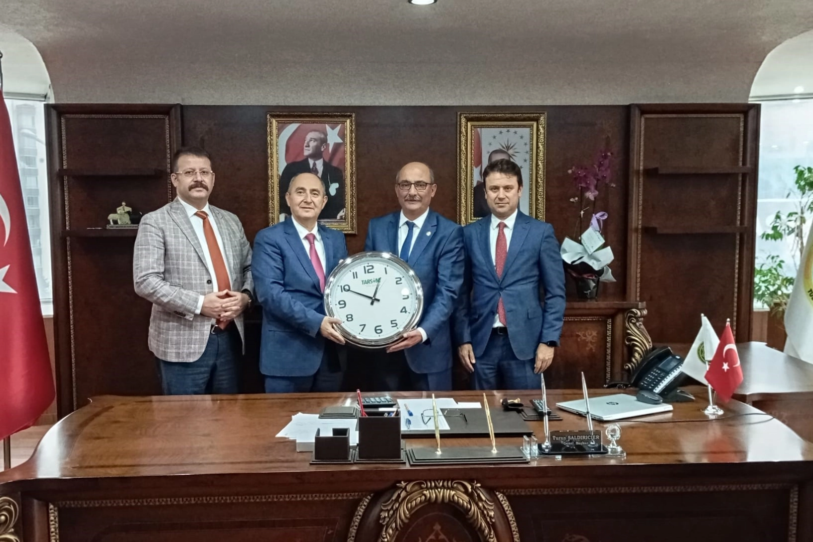 TARSİM’den Büyükbaş ve Küçükbaş Hayvan Yetiştiricileri Merkez Birlikleri’ne ziyaret