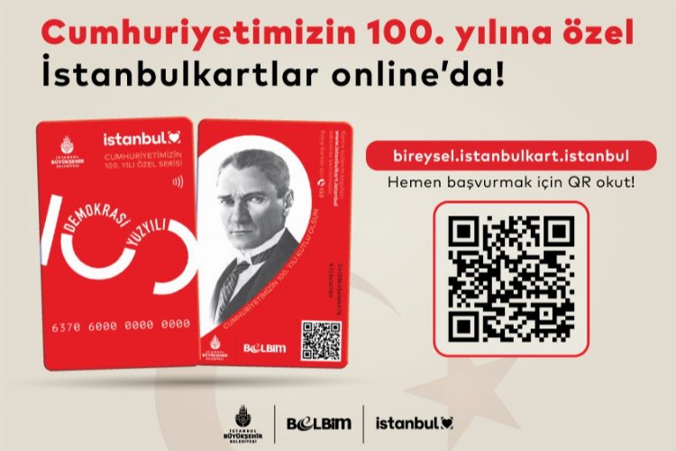 100'üncü yıla özel İstanbulkart