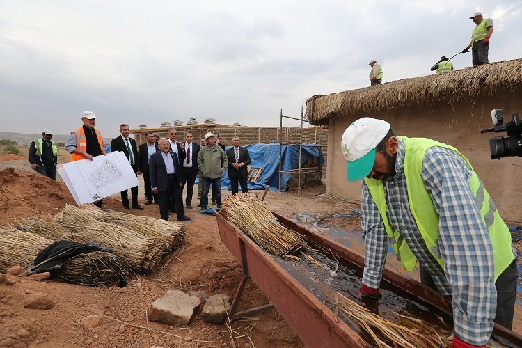 '14 Ev ve Asurlu Tüccarlar Mahallesi Projesi’ tam gaz