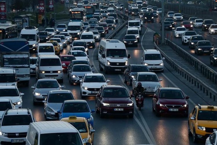 66 bin 567 adet taşıt trafiğe çıktı