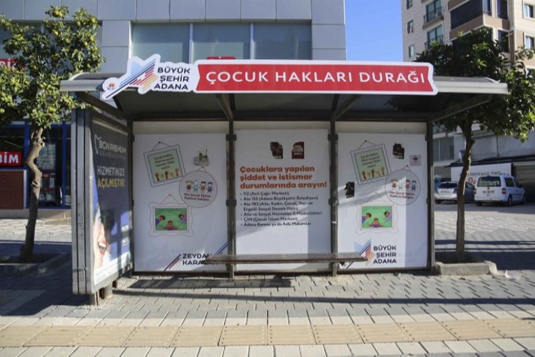 Adana Büyükşehir'den Çocuk Hakları Durağı