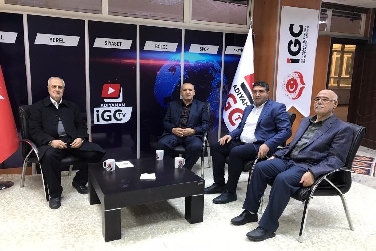 Adıyaman Belediyesi eski başkanı Kırmızı'dan İGC'ye ziyaret
