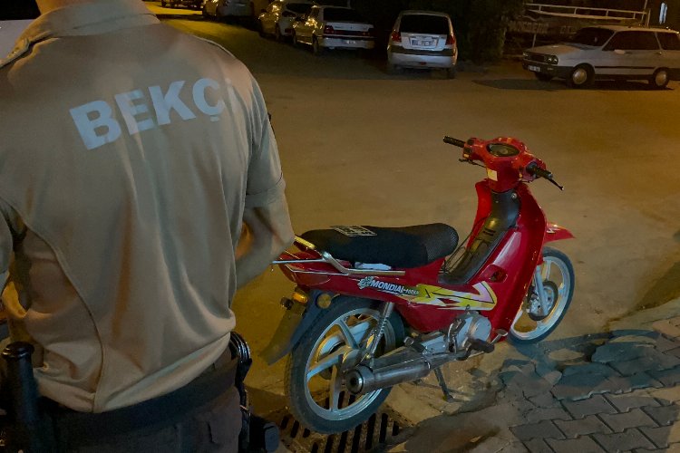 Adıyaman'da duyarlı sakin motosiklet hırsızını kovaladı!
