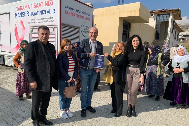 Adıyaman Nemrut Rotary'den köylü kadınlara 'sağlık' farkındalığı