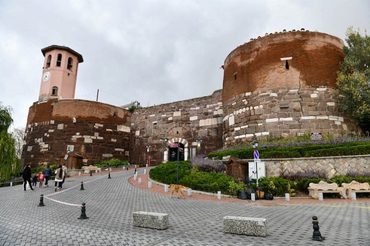 Ankara Kalesi'nde kapsamlı onarım