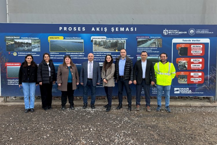 Bakanlık heyetinden İzmit Körfezi'ndeki projeye inceleme