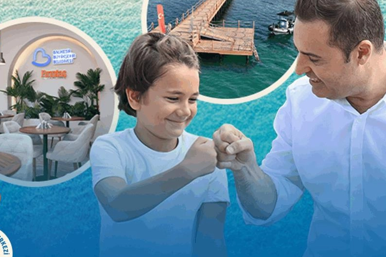 Başkan Akın’dan çocuklara deniz tatili müjdesi
