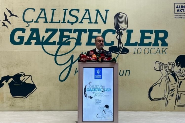 Başkan Alinur Aktaş gazetecilerle buluştu