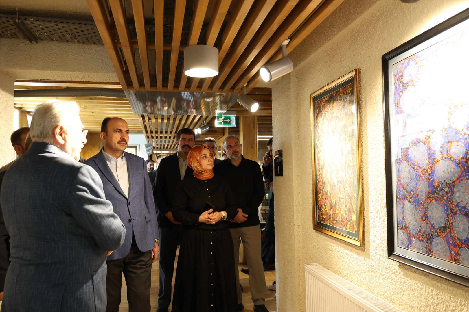 Başkan Altay’dan Meydan Evleri’nde sanat ziyareti