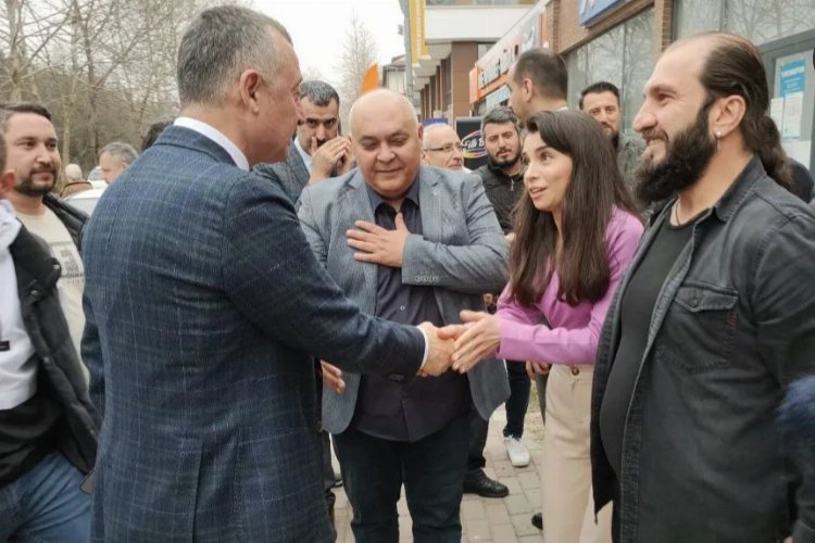 Başkan Büyükakın'dan Yeşil Kasaba'ya sürpriz ziyaret!