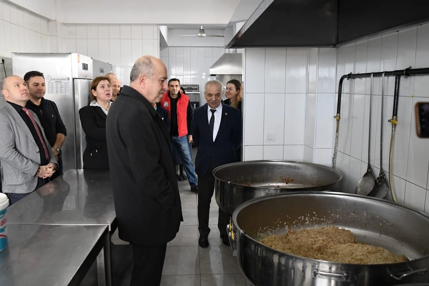 Başkan Özcan'dan Edirne Keşan'da aşevi ziyareti