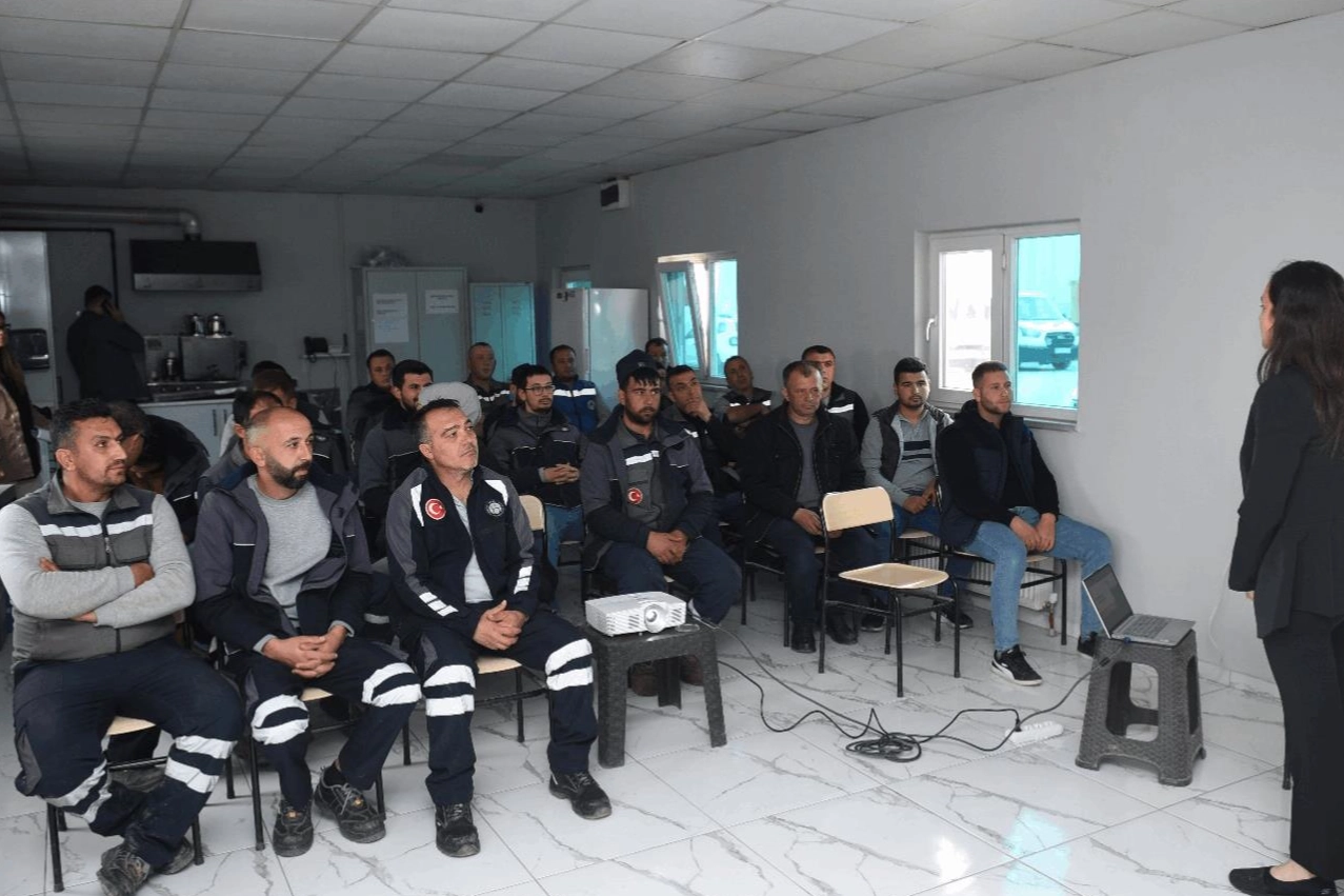 BASKİ personeline “Asbestli Hat Söküm Eğitimi"