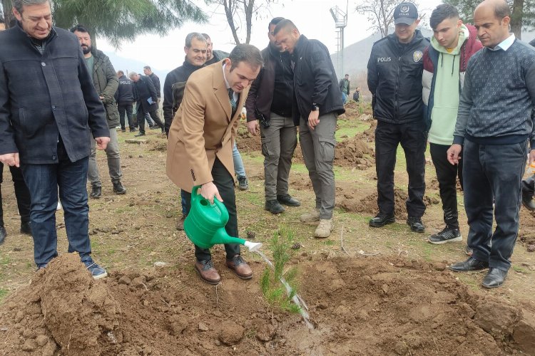 Batman'da “Spor Sason” projesi için Hatıra Ormanı