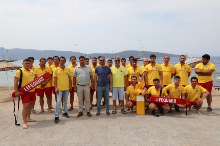 Bodrum Belediyesi'nden cankurtaran eğitimi