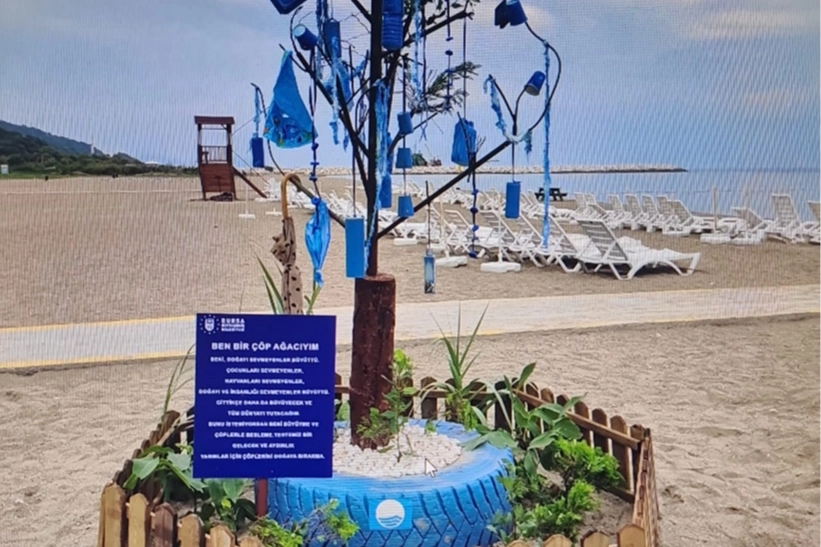 Bursa'da atıklar sanata dönüştü